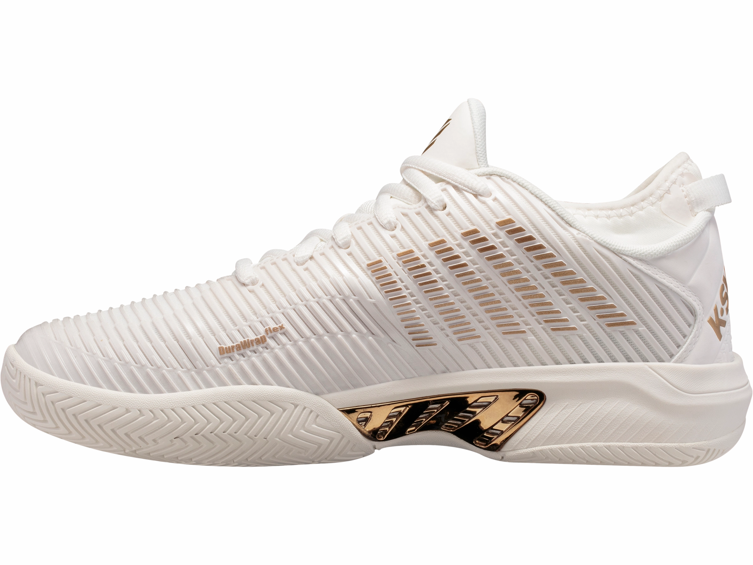 06615-120-M | HYPERCOURT SUPREME | WHITE ALYSSUM/GOLD