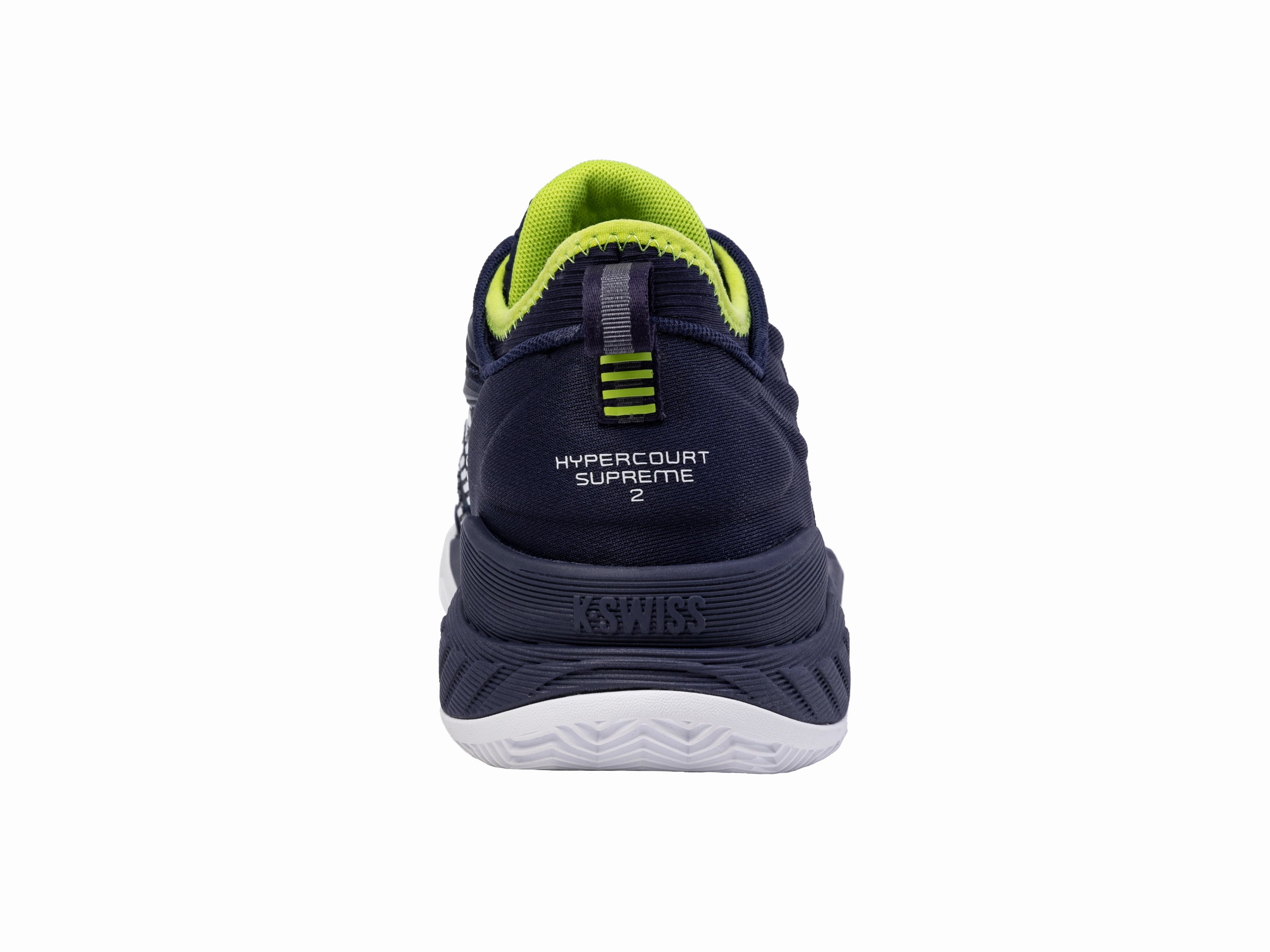 09072-494-M | HYPERCOURT SUPREME 2 CLAY | PEACOAT/WHITE/LIME GREEN