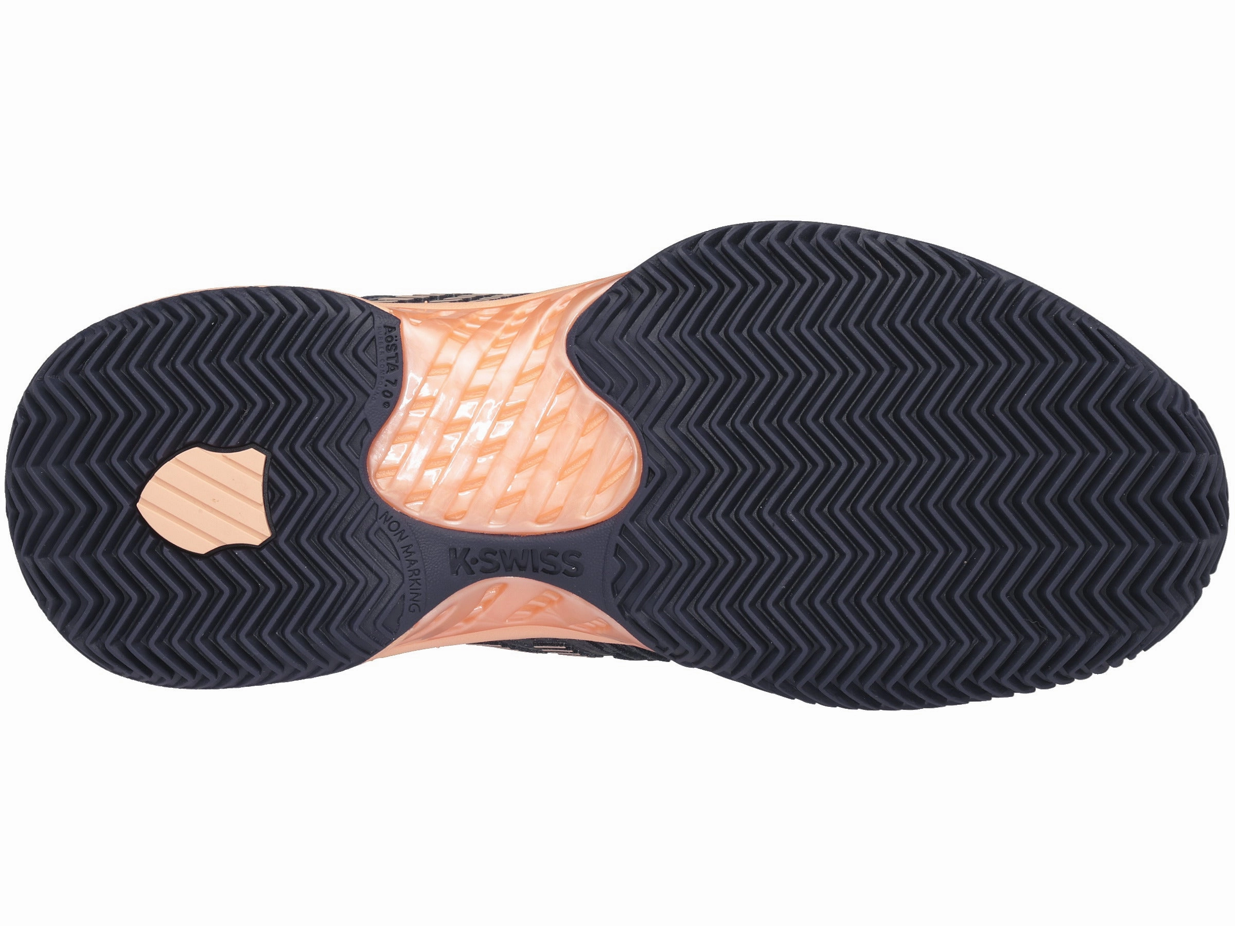96617-032-M | HYPERCOURT SUPREME HB | GRAYSTONE/PEACH NECTAR