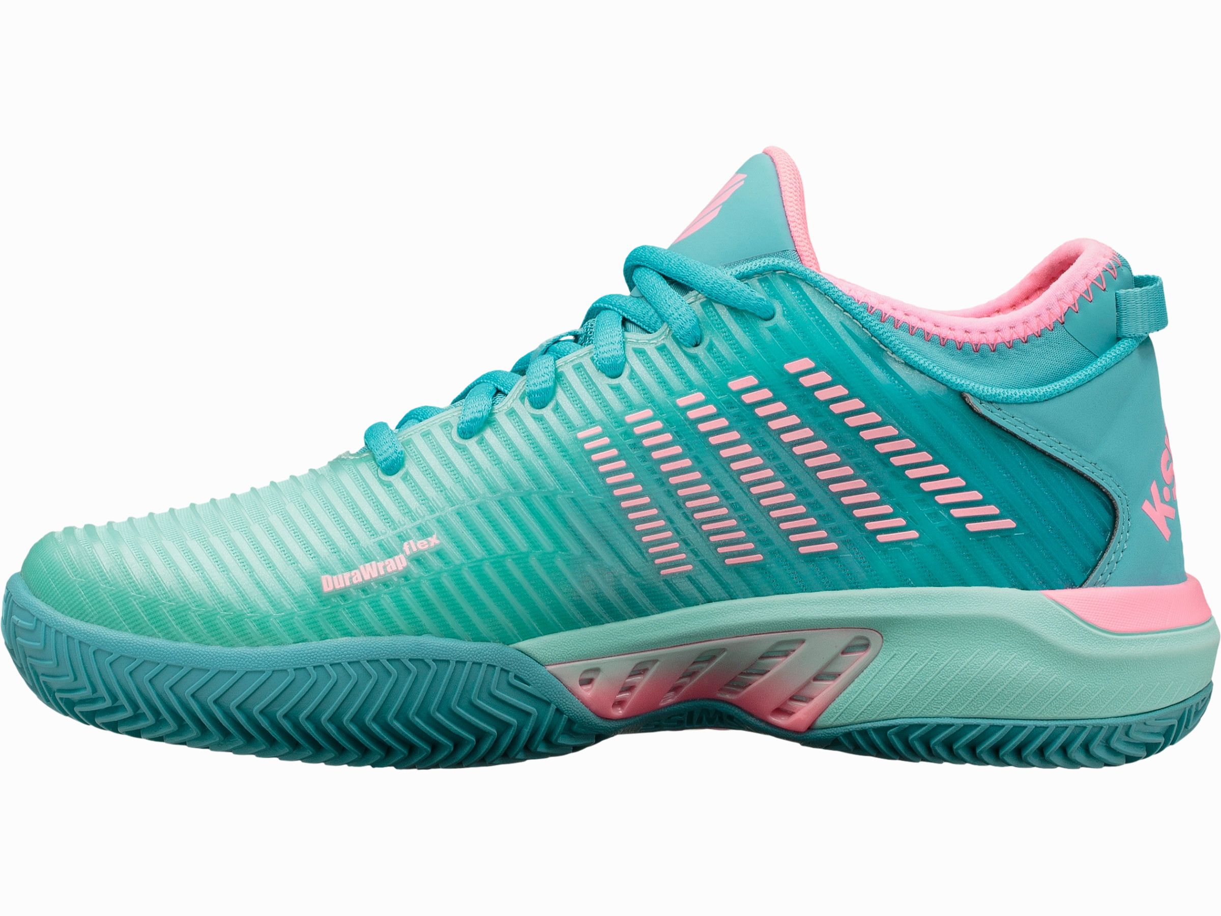 96617-433-M | HYPERCOURT SUPREME HB | ARBUA BLUE/MAUI BLUE/SOFT NEON PINK