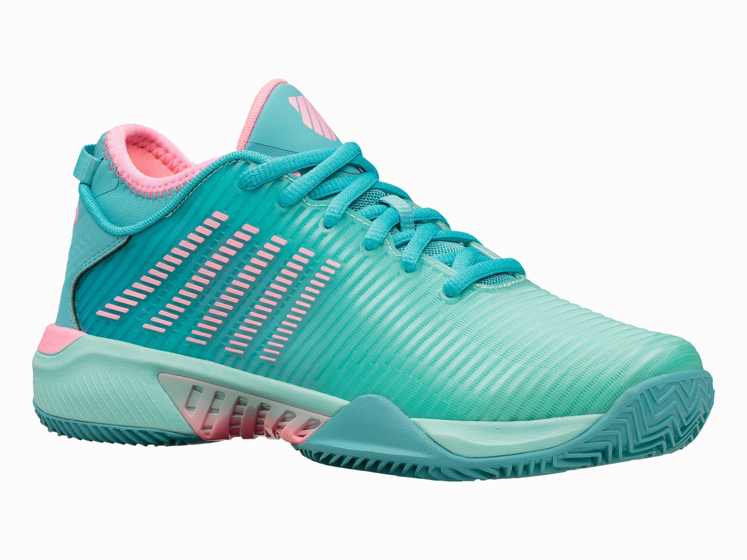 96617-433-M | HYPERCOURT SUPREME HB | ARBUA BLUE/MAUI BLUE/SOFT NEON PINK