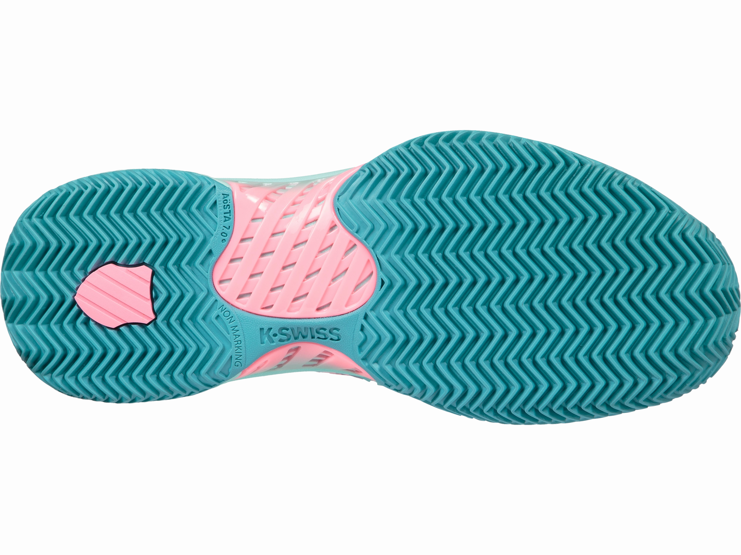 96617-433-M | HYPERCOURT SUPREME HB | ARBUA BLUE/MAUI BLUE/SOFT NEON PINK