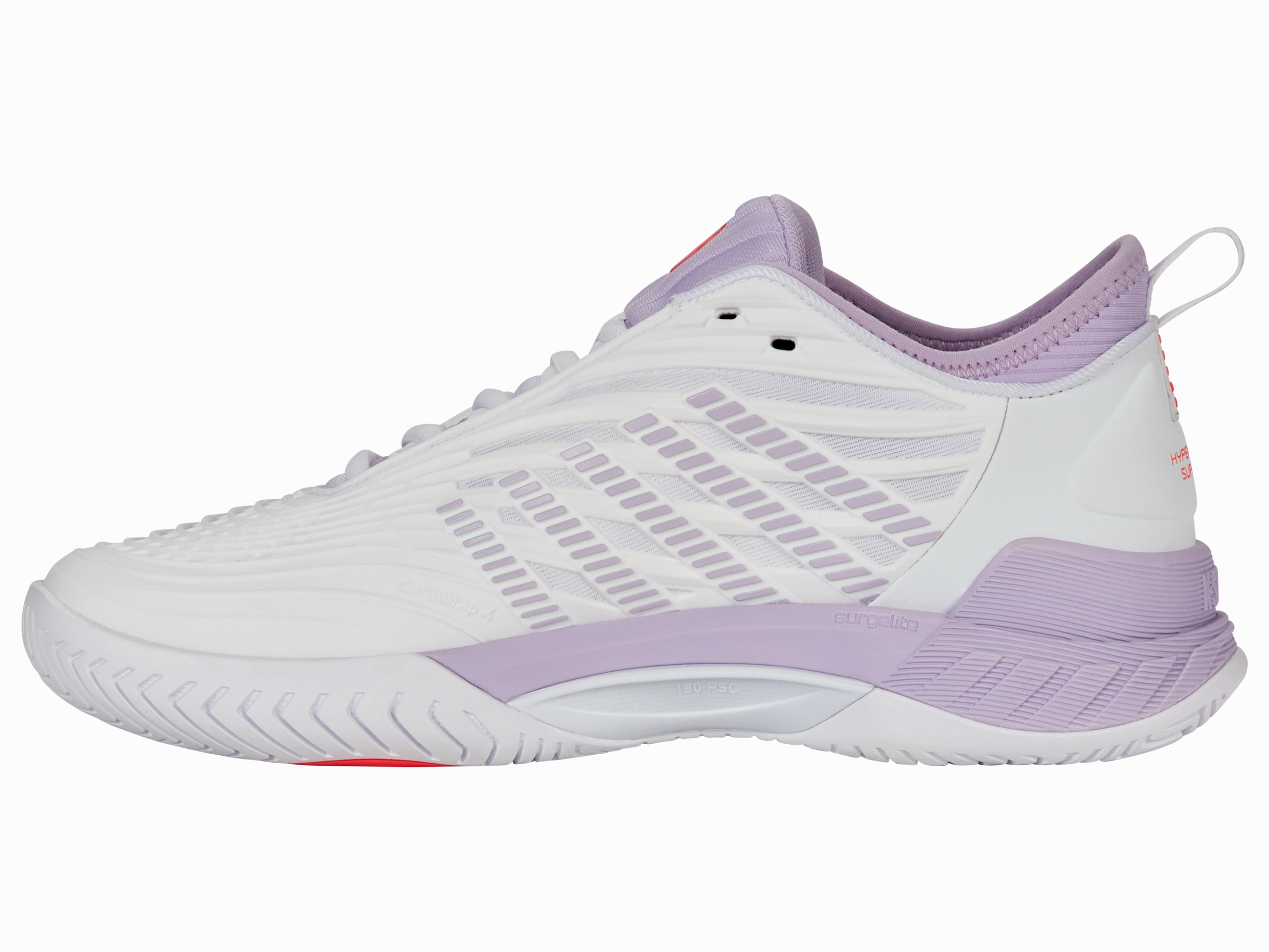 99071-182-M | HYPERCOURT SUPREME 2 | WHITE/ORCHID PETAL/NEON BLAZE