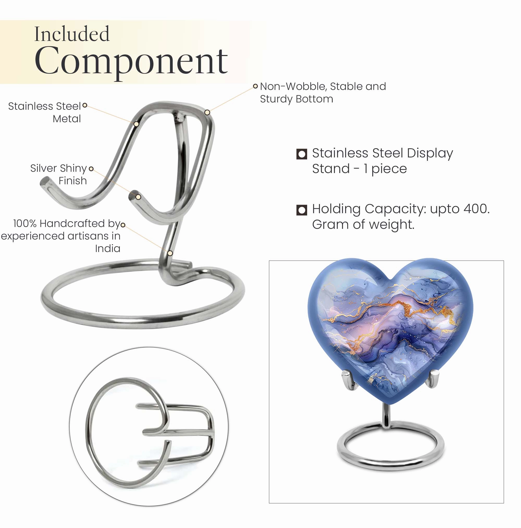 Abstract Urn Memento - A Supreme Male Cremation Urn