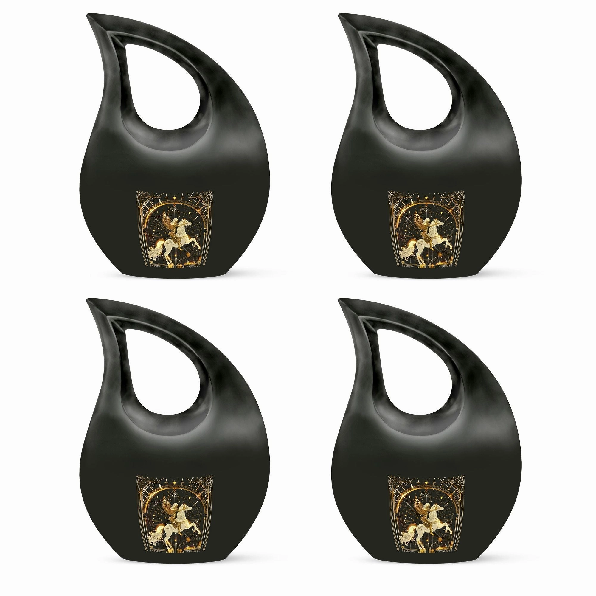 Affordable Cremation Zodiac Urn Rememorial Symbol of Eternal