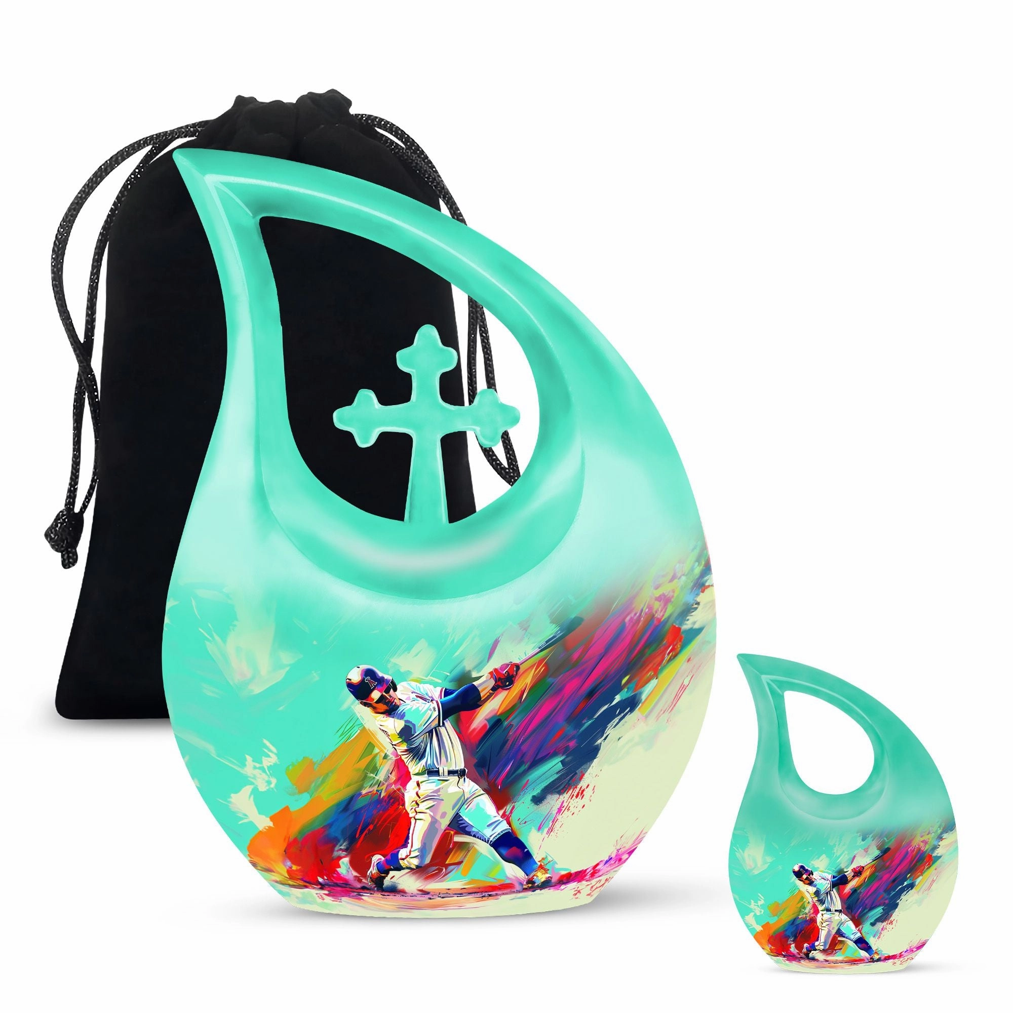 Batter's Remembrance - Baseball Urn & Memorial Keepsake