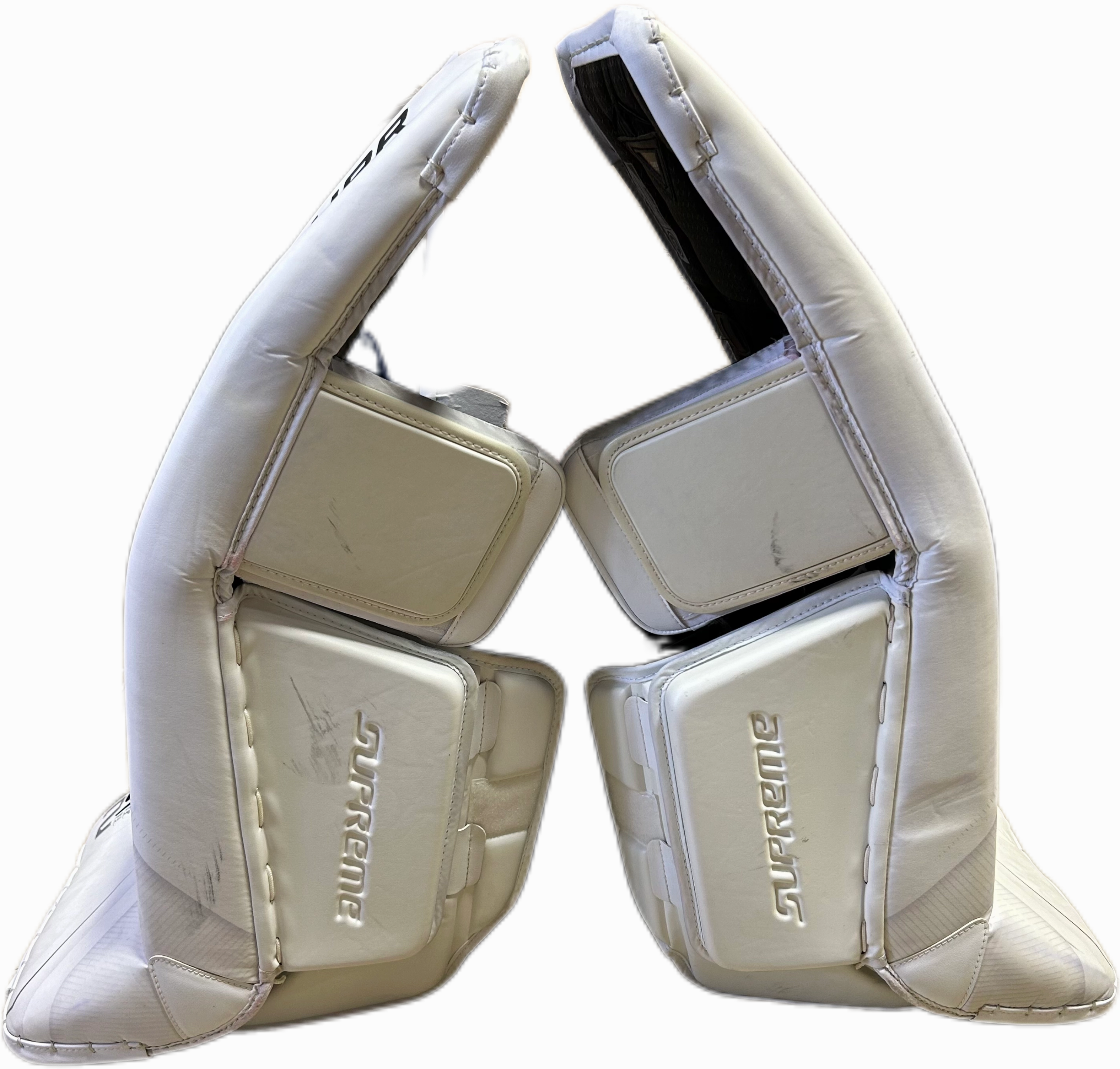Bauer Supreme 2S Pro - Pro Stock Goalie Pads (White)