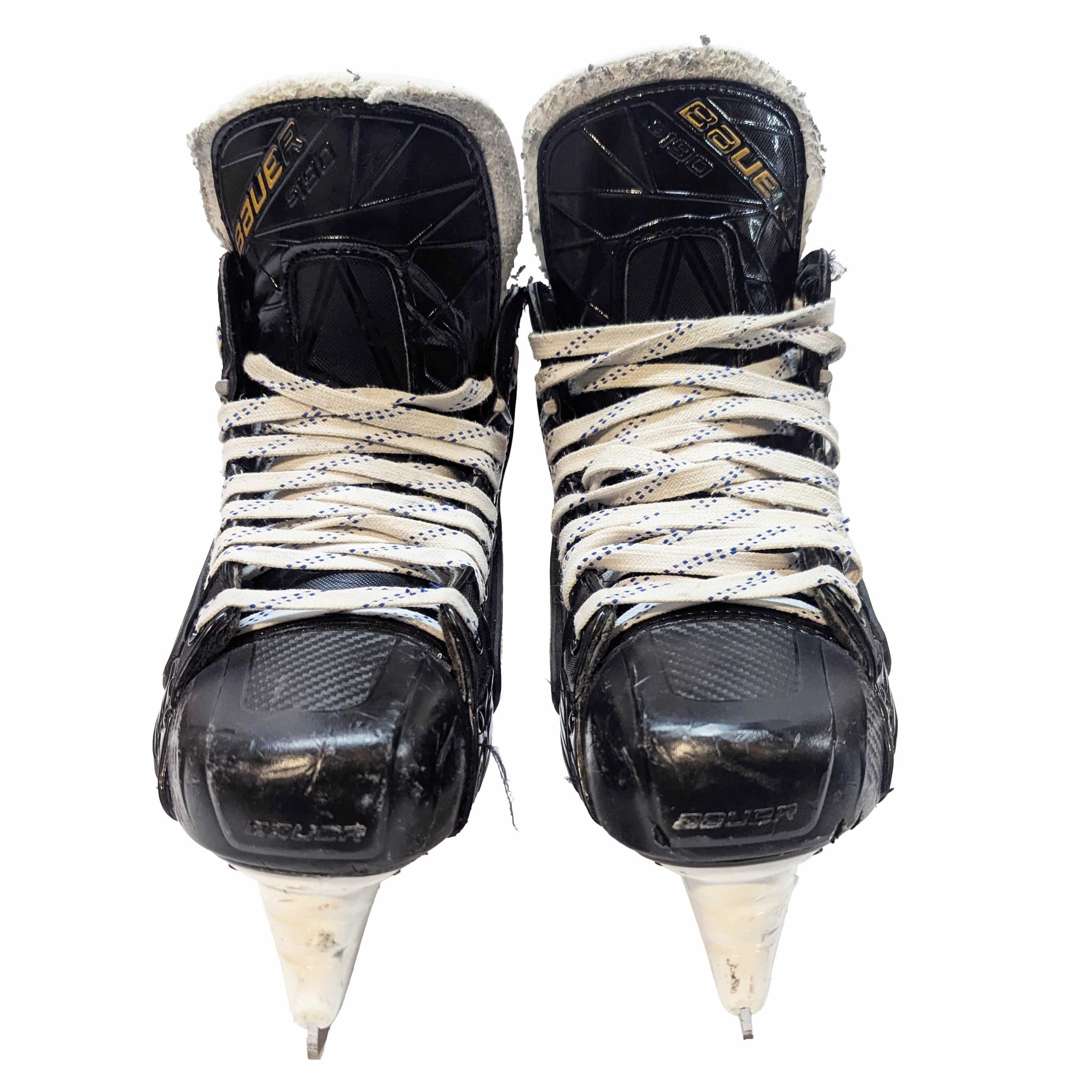 Bauer Supreme Mach - Used NCAA Pro Stock Hockey Skate with Shot Blocker - Size 6