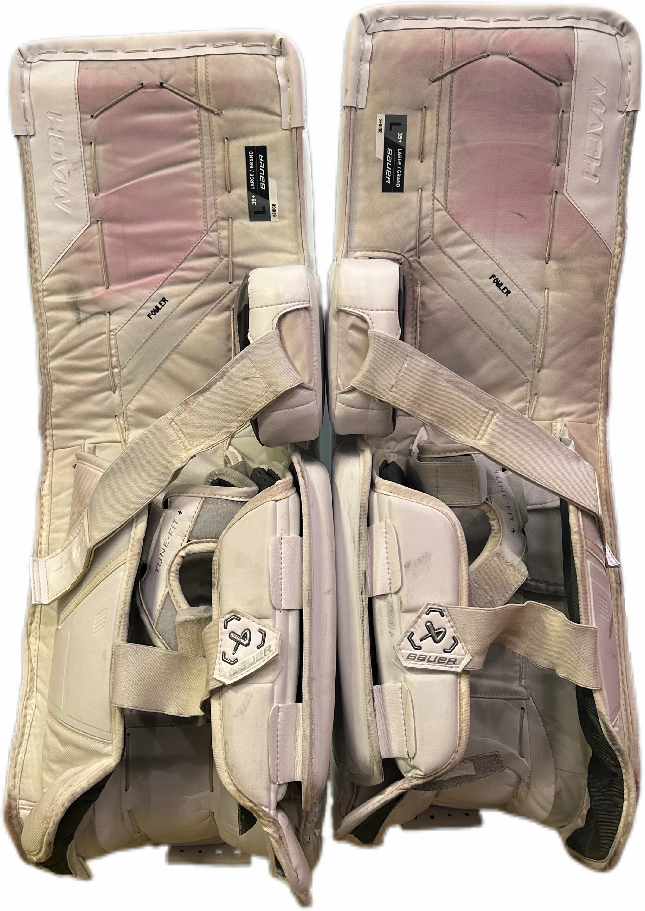 Bauer Supreme Mach - Used Pro Stock Full Set (White/Maroon/Gold)