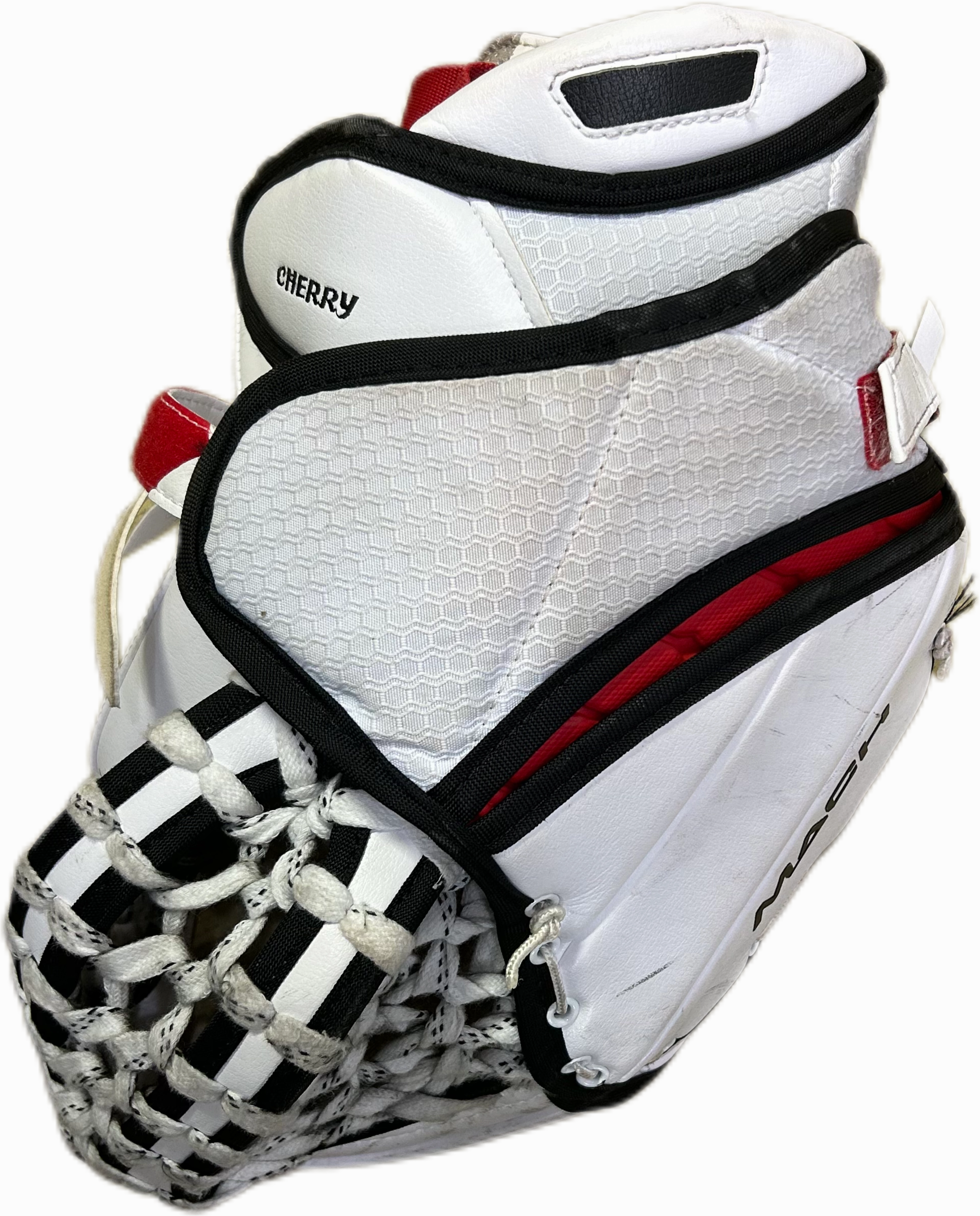 Bauer Supreme Mach - Used Pro Stock Full Set (White/Red/Black)