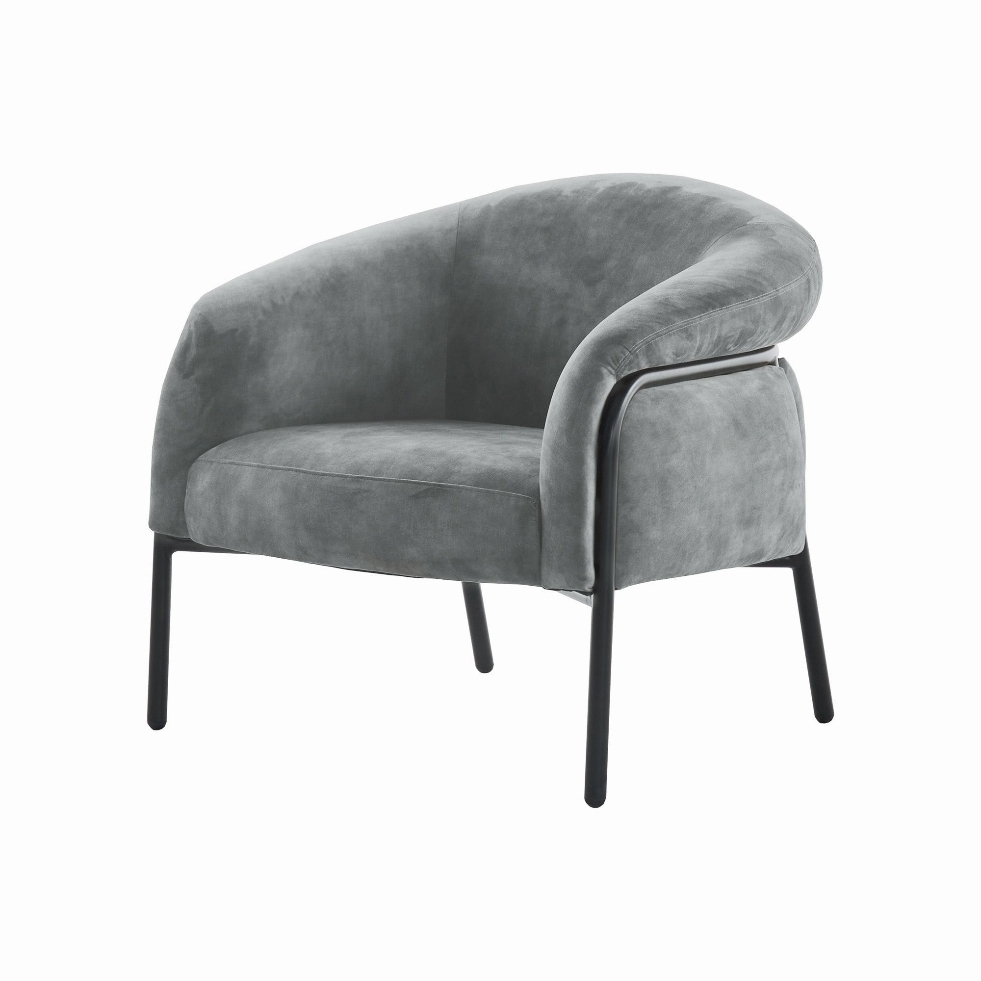 Belly Armchair - Decent Grey
