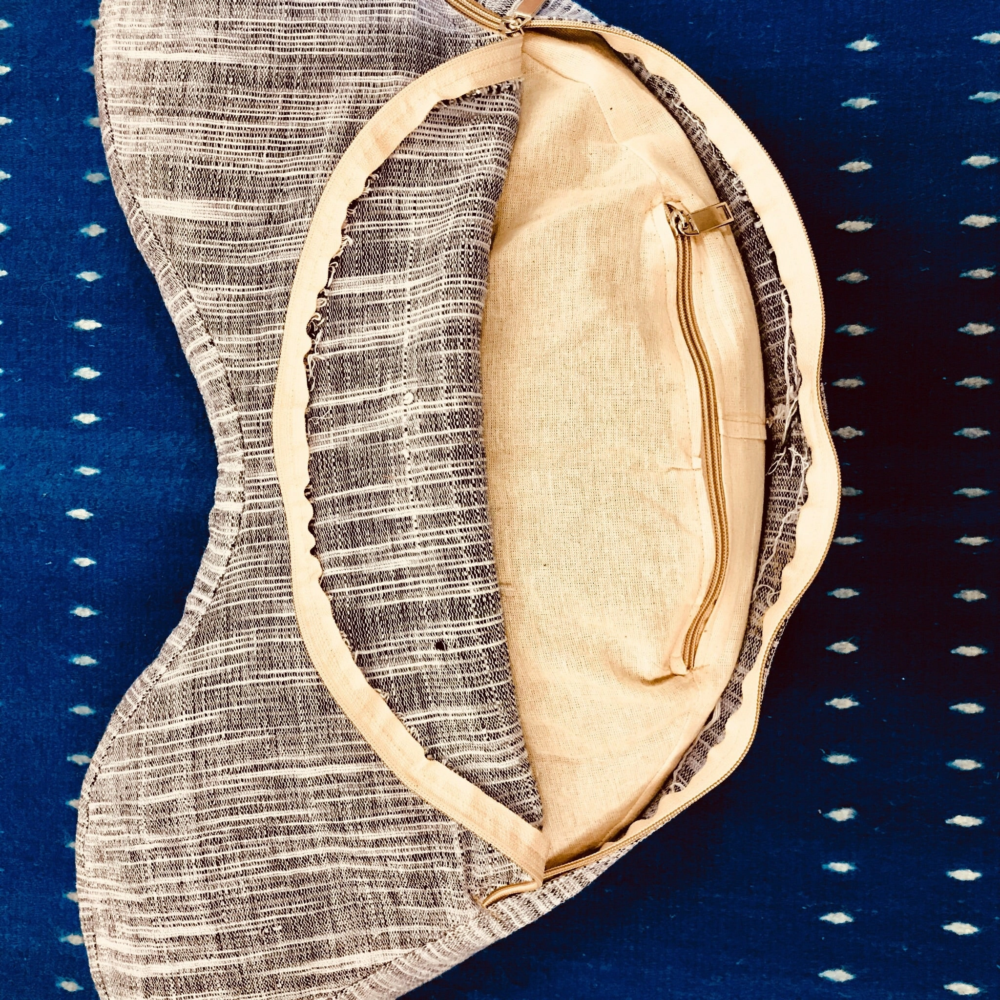 Chandra Crescent Meditation Eco-Cushion