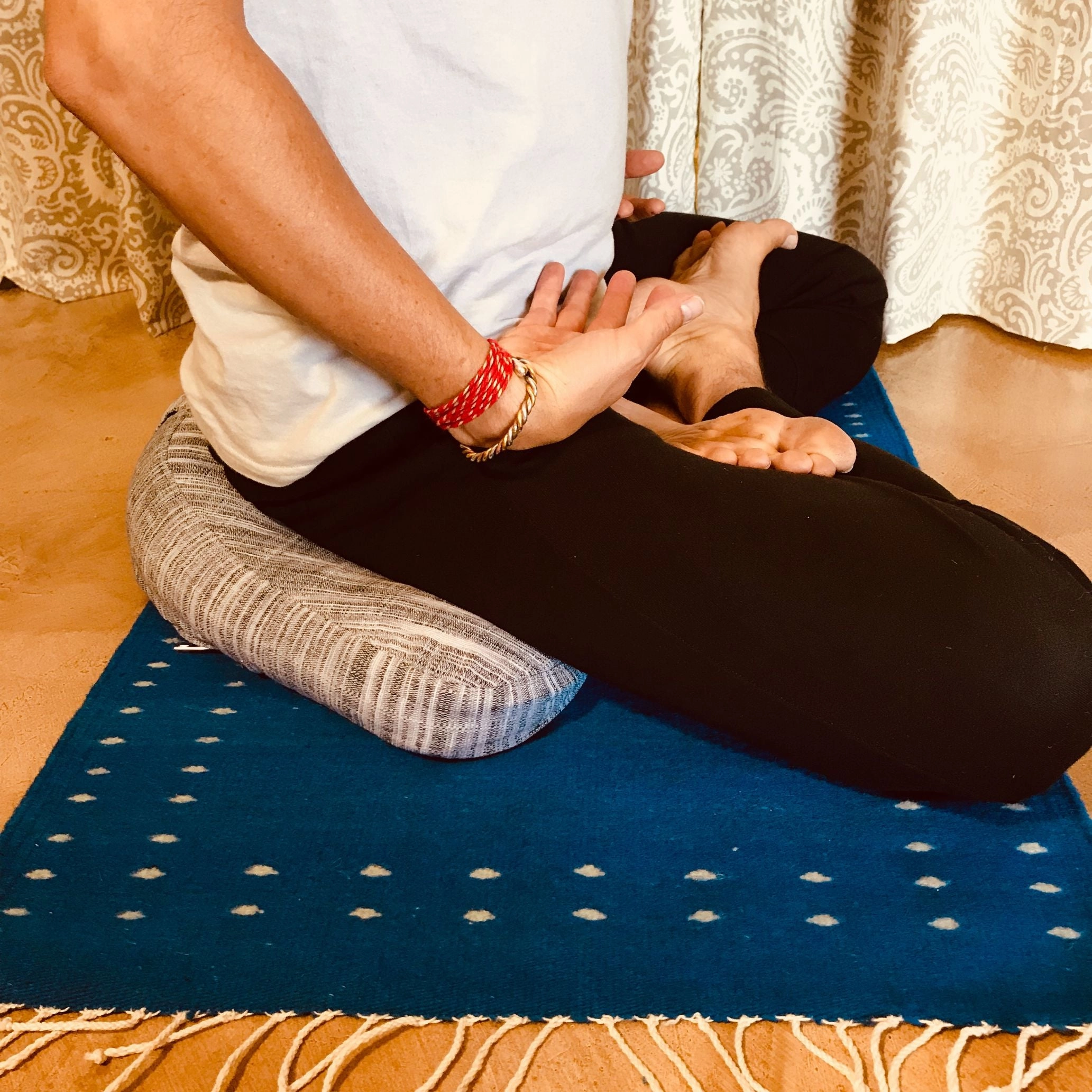Chandra Crescent Meditation Eco-Cushion