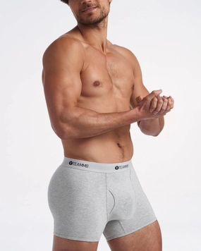 Classic Cotton Trunk - Mid Grey Marle
