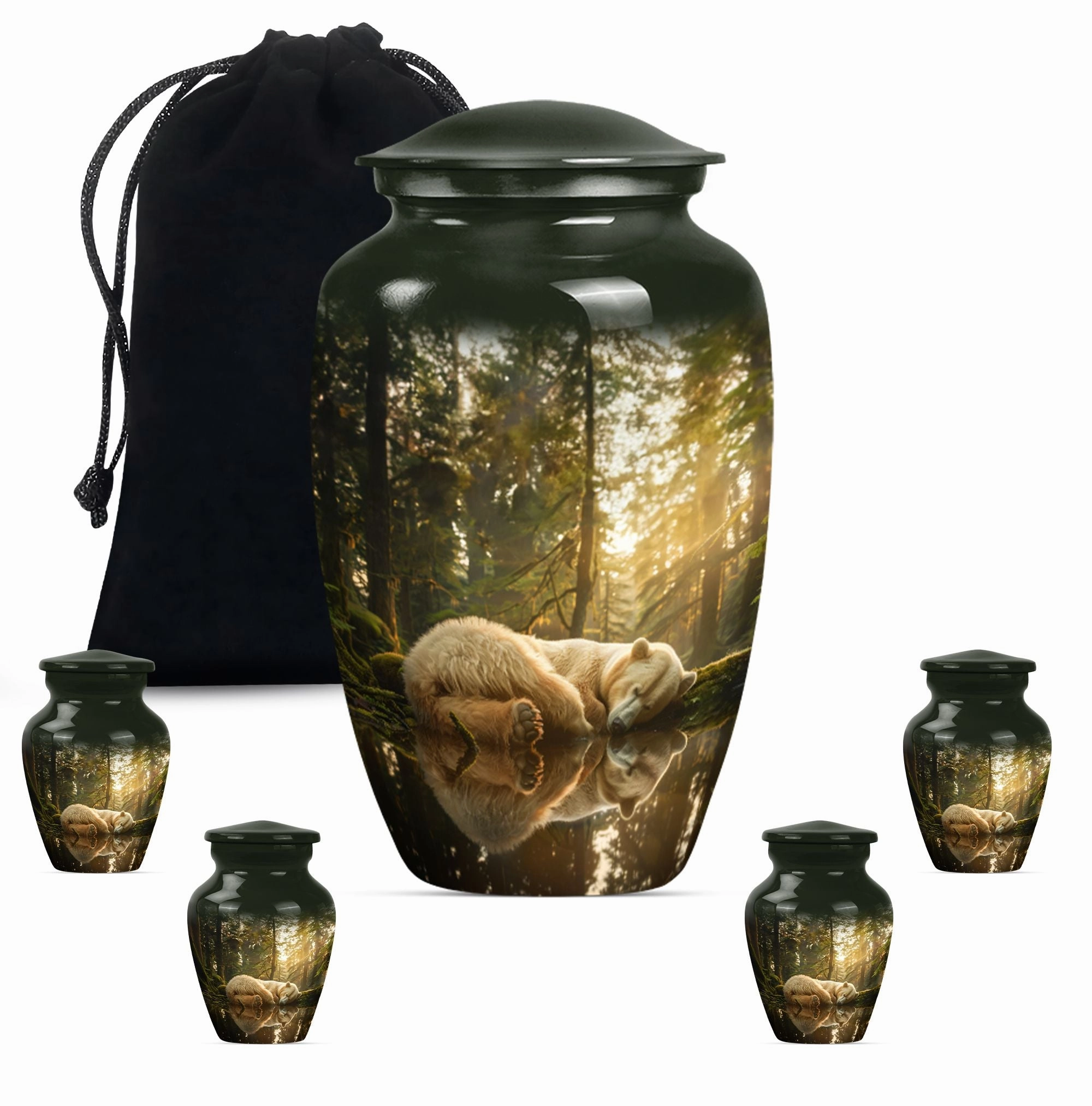Cremation Burial Bear Urn, A Cherished Memorial Tribute For Mom
