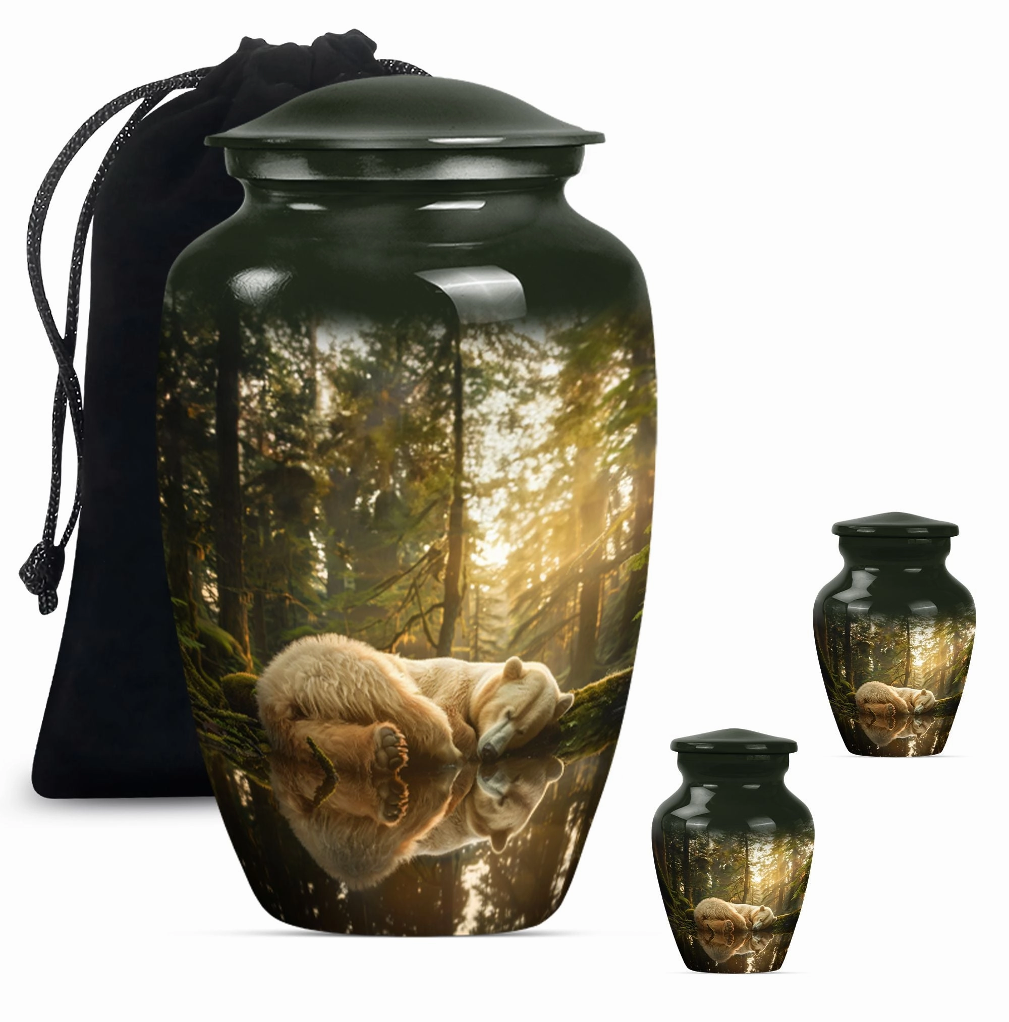 Cremation Burial Bear Urn, A Cherished Memorial Tribute For Mom