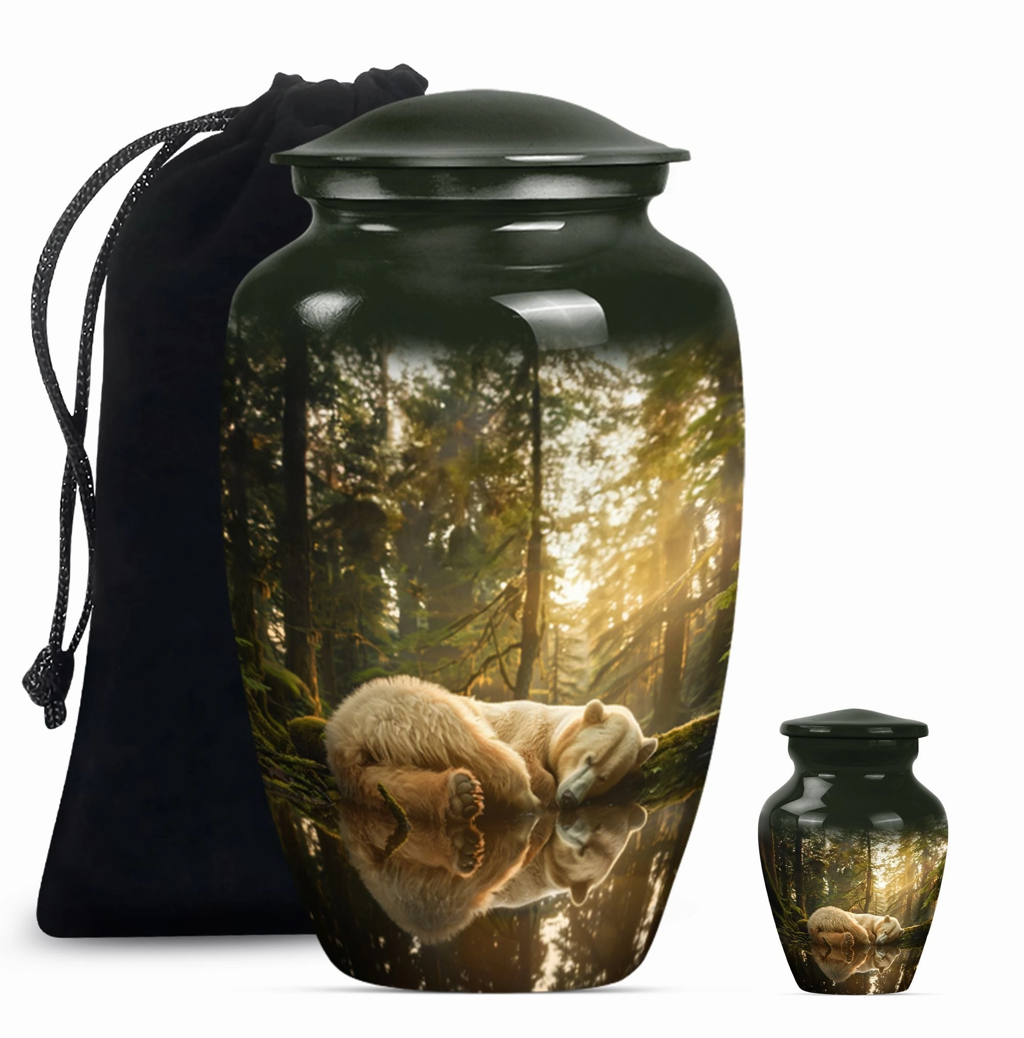 Cremation Burial Bear Urn, A Cherished Memorial Tribute For Mom