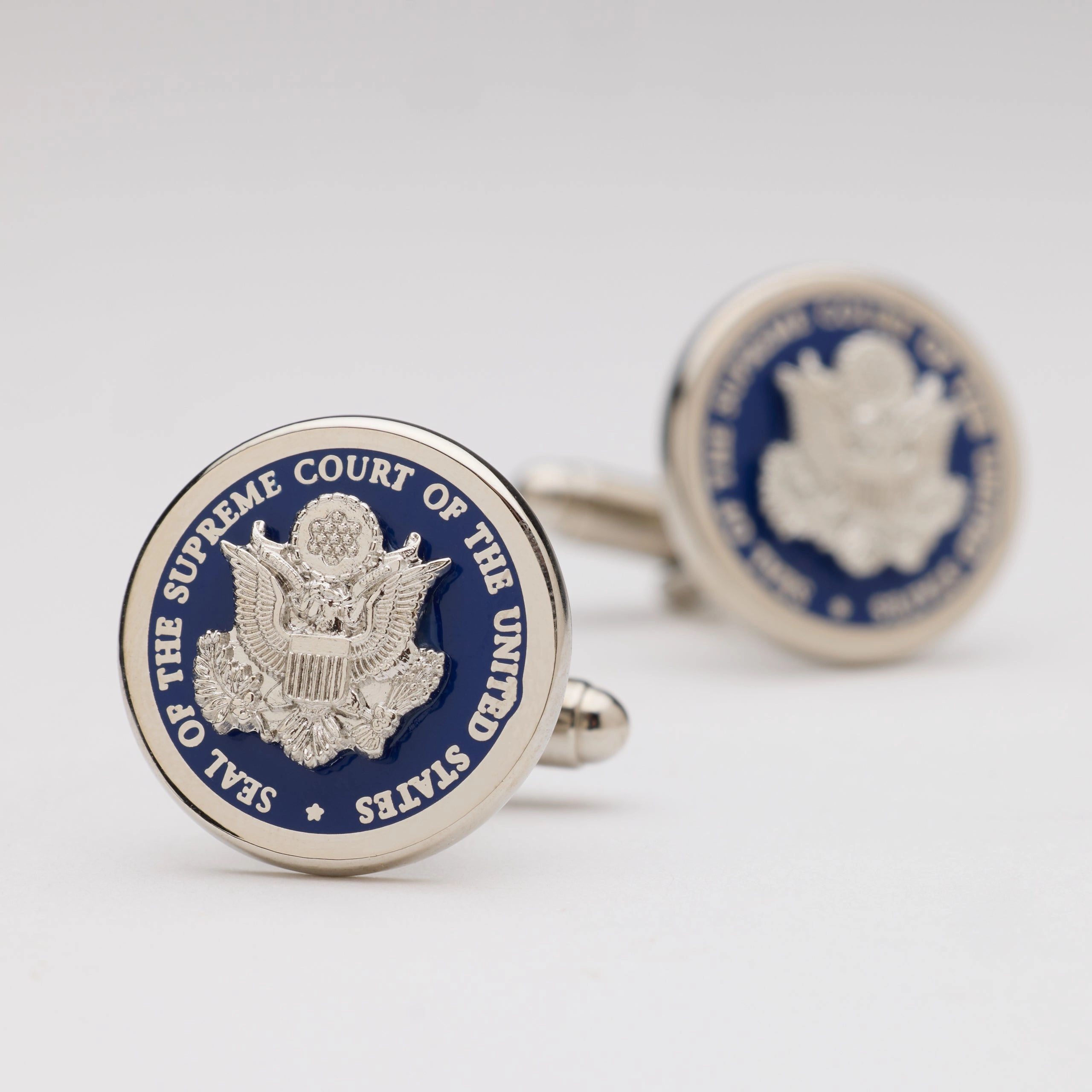Cufflinks - 3-D Supreme Court Seal