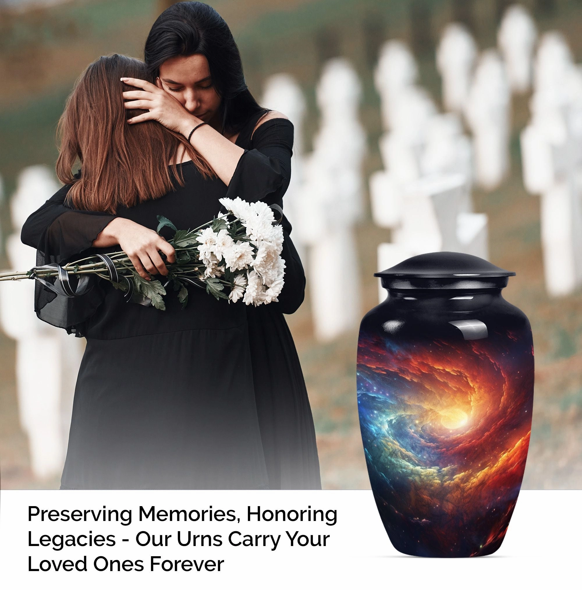 Galaxy Urn - A Cherished Reminder - Burial Custom Urn