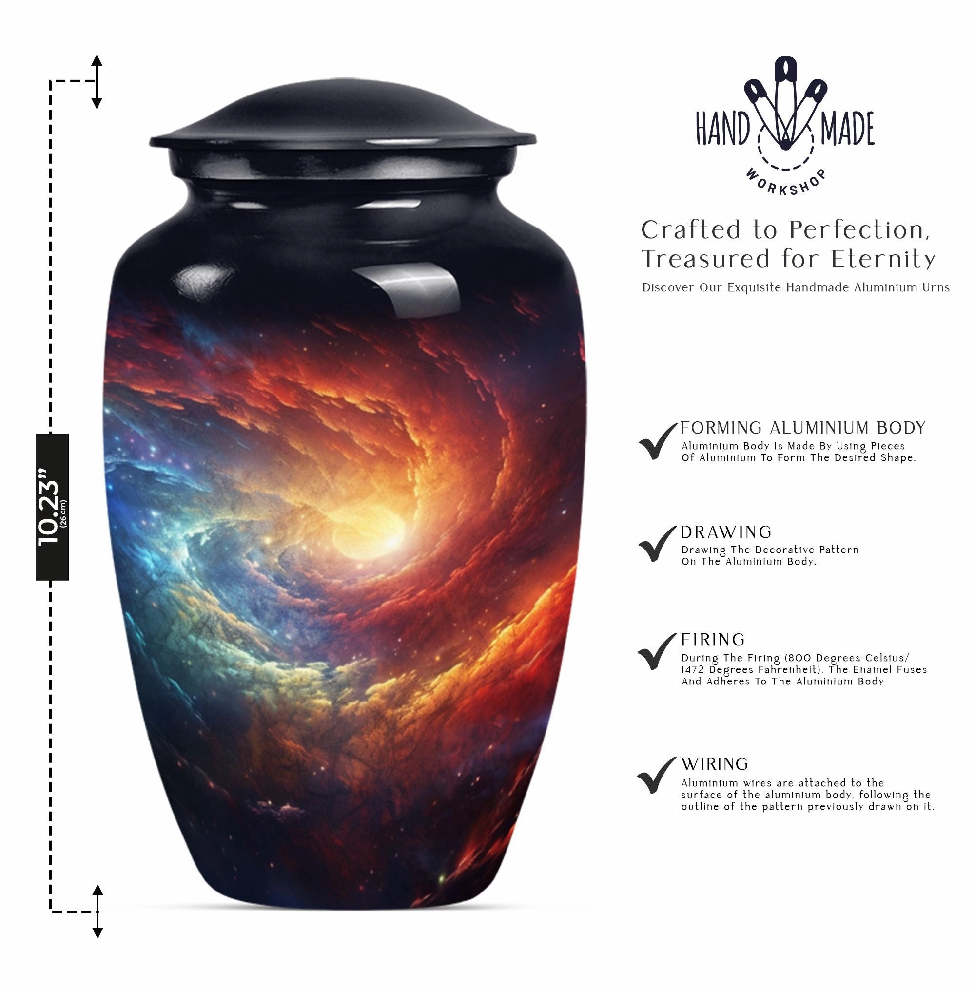 Galaxy Urn - A Cherished Reminder - Burial Custom Urn