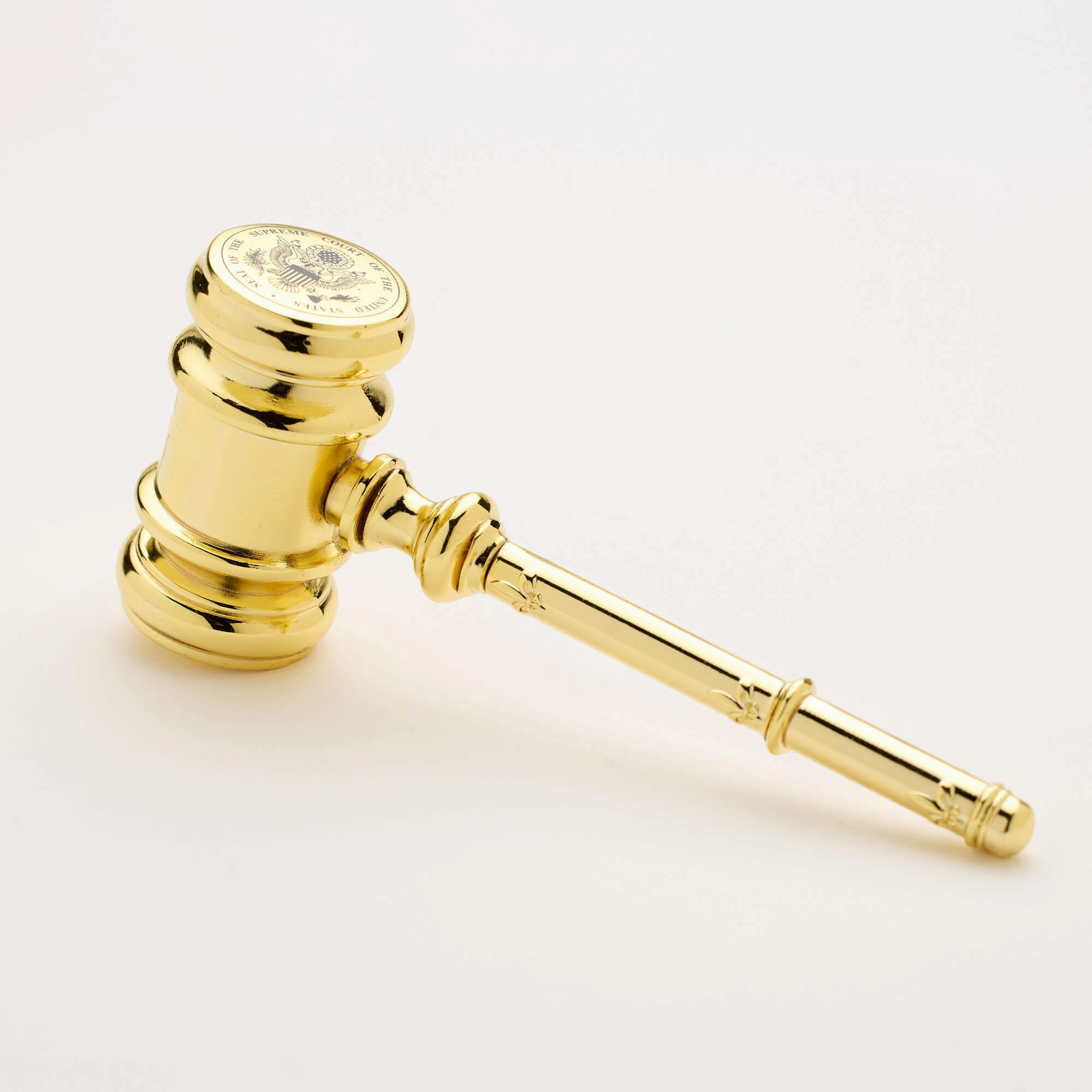 Gavel - Brass with Supreme Court Seal