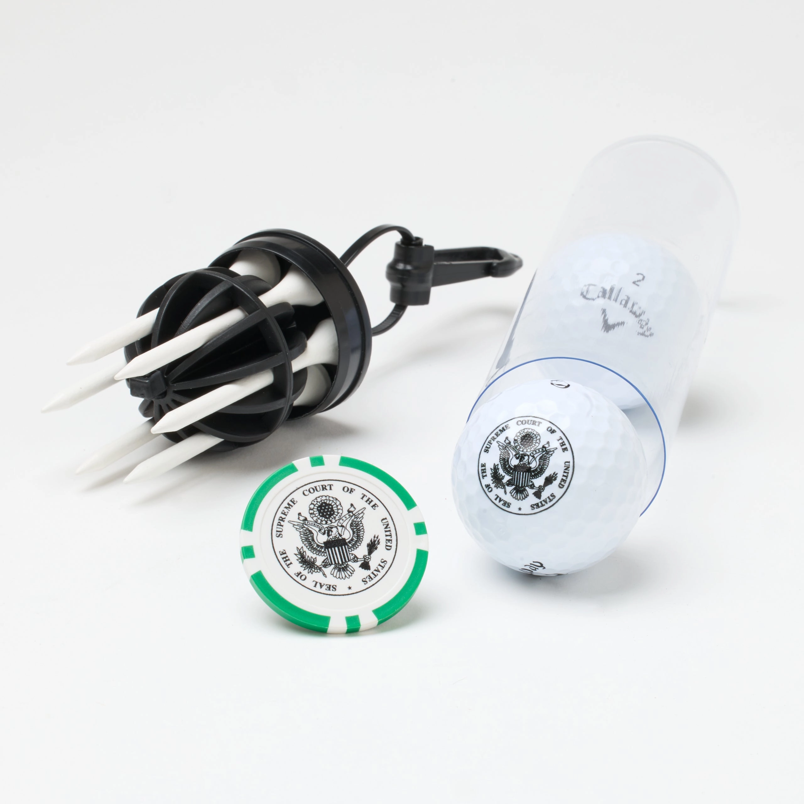 Golf Ball Set - Supreme Court Seal