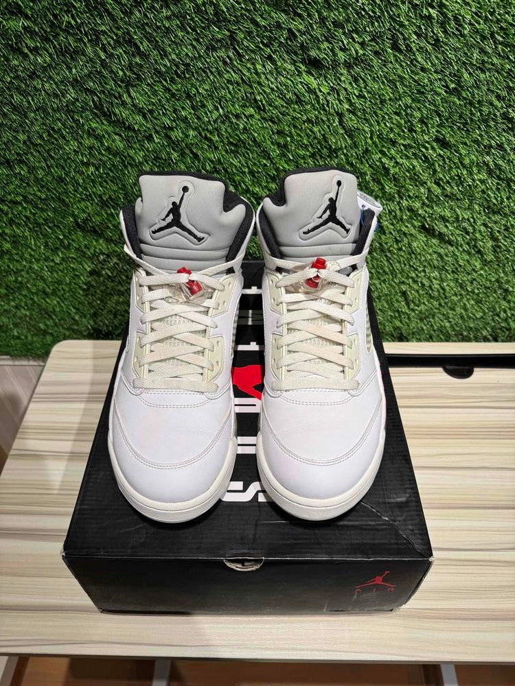 Jordan 5 Retro Supreme White Sz 13