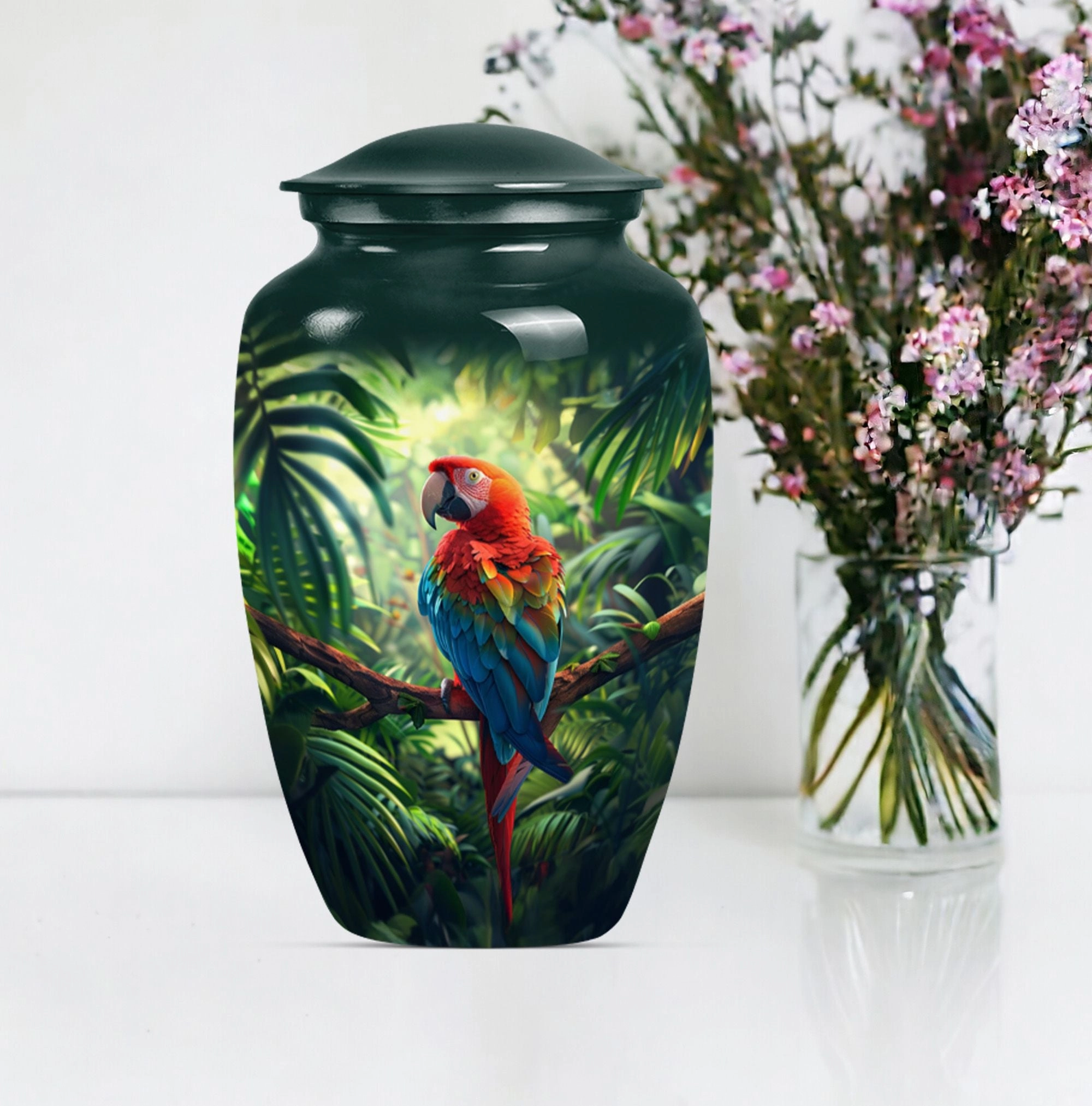 Macaw Parrot Urn: A Memorial Safehaven for Beloved Ashes