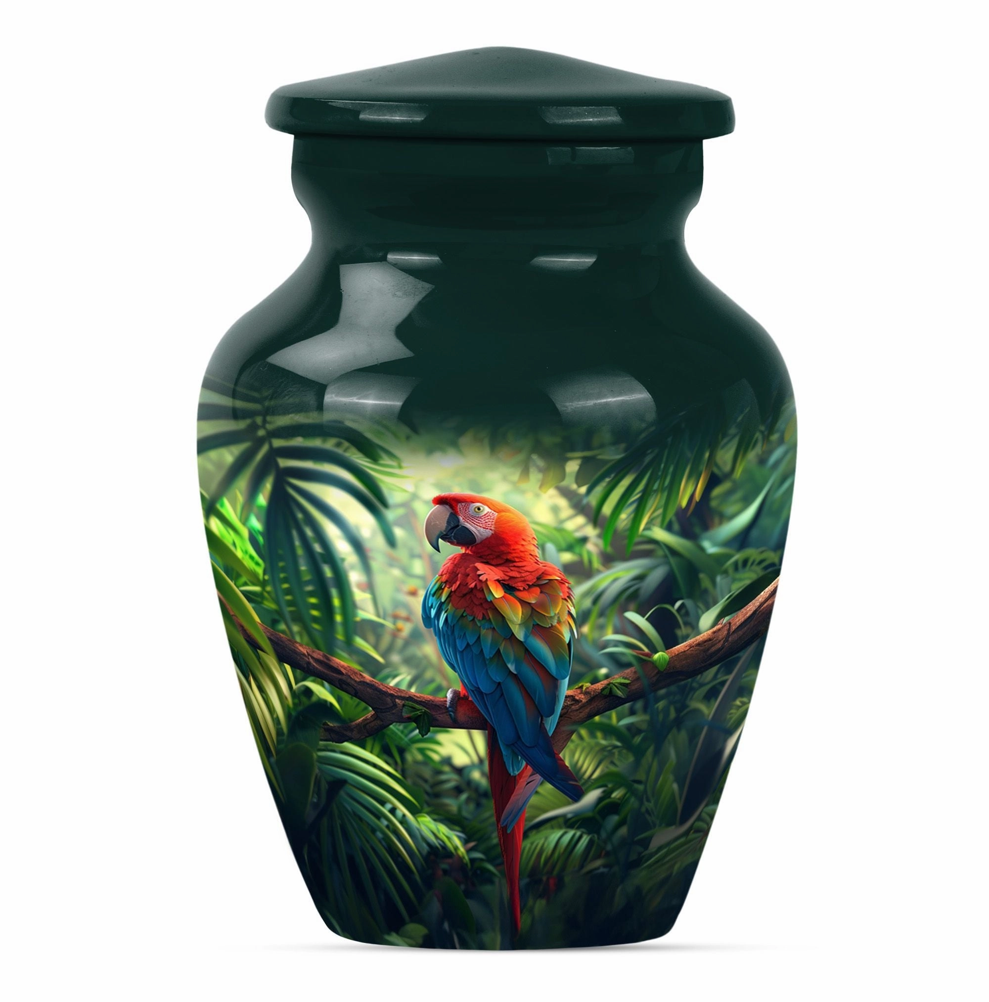 Macaw Parrot Urn: A Memorial Safehaven for Beloved Ashes