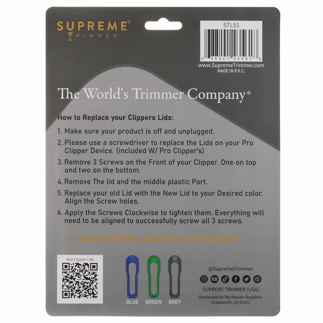 Replacement Lids for Pro Clipper