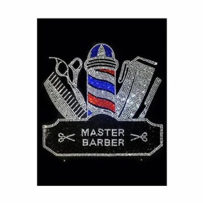 Rhinestone One Size Fits All Apron- Master Barber