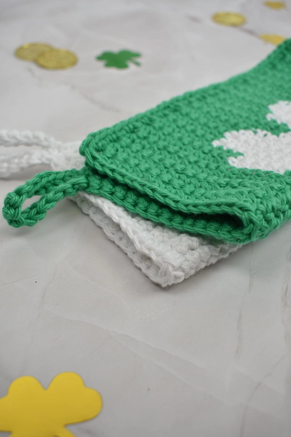 Shamrock Dishcloths