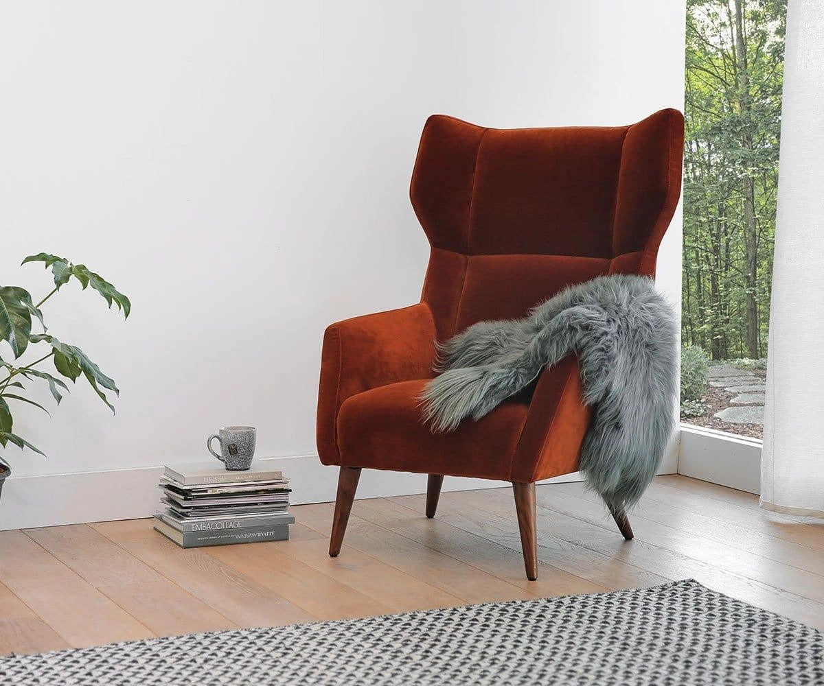 Sheepskin Throw - Grey