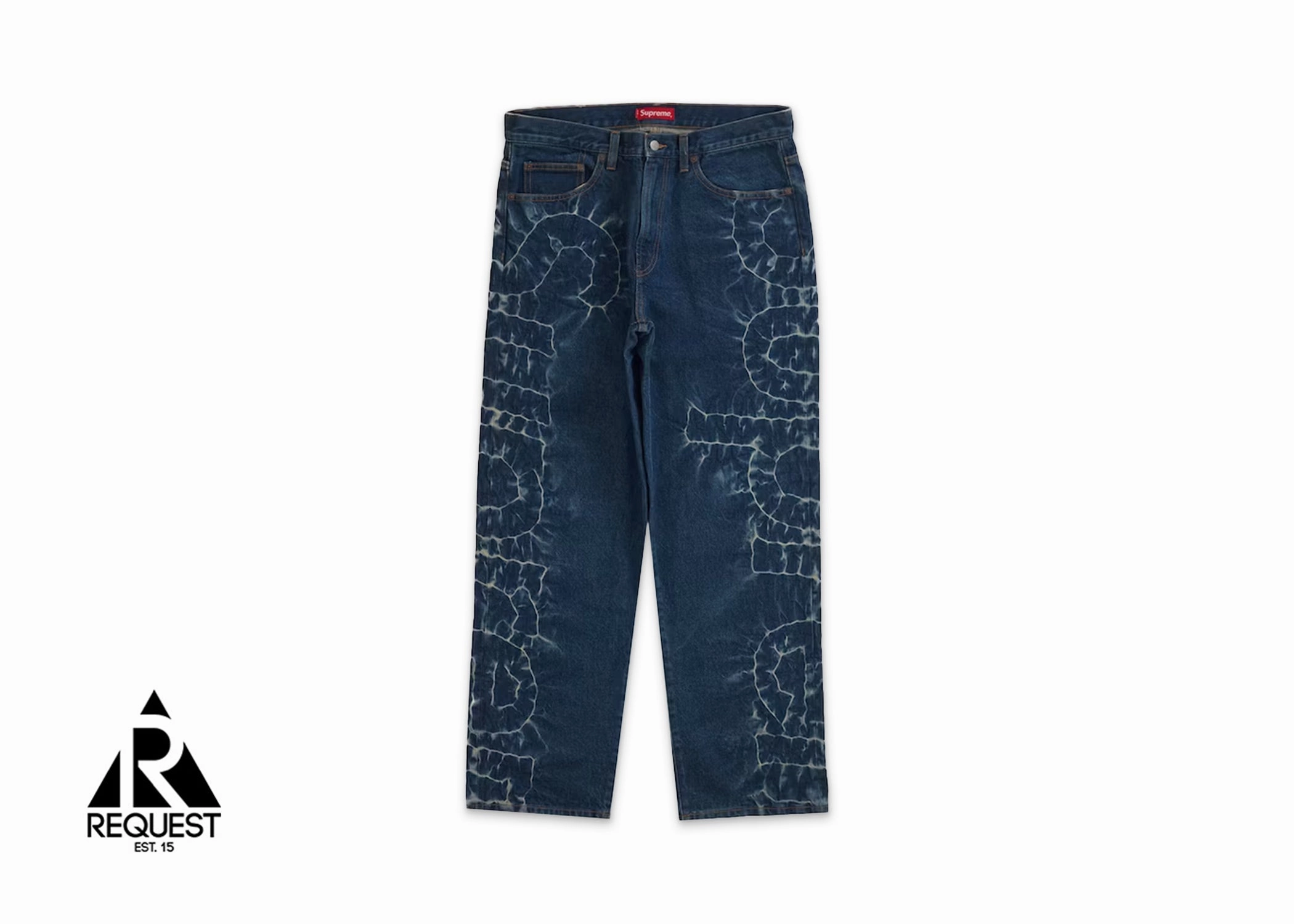 Shibori Loose Fit Jean Rigid Indigo
