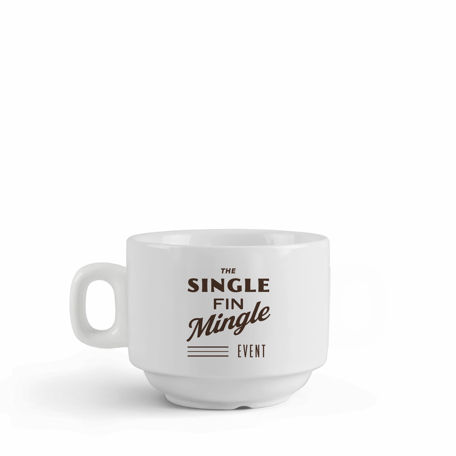 Single Fin Mingle Stacker Mug