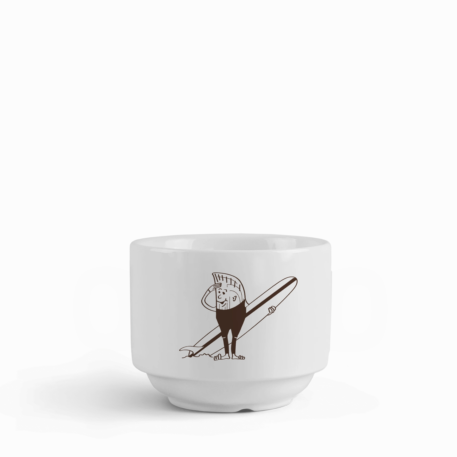 Single Fin Mingle Stacker Mug
