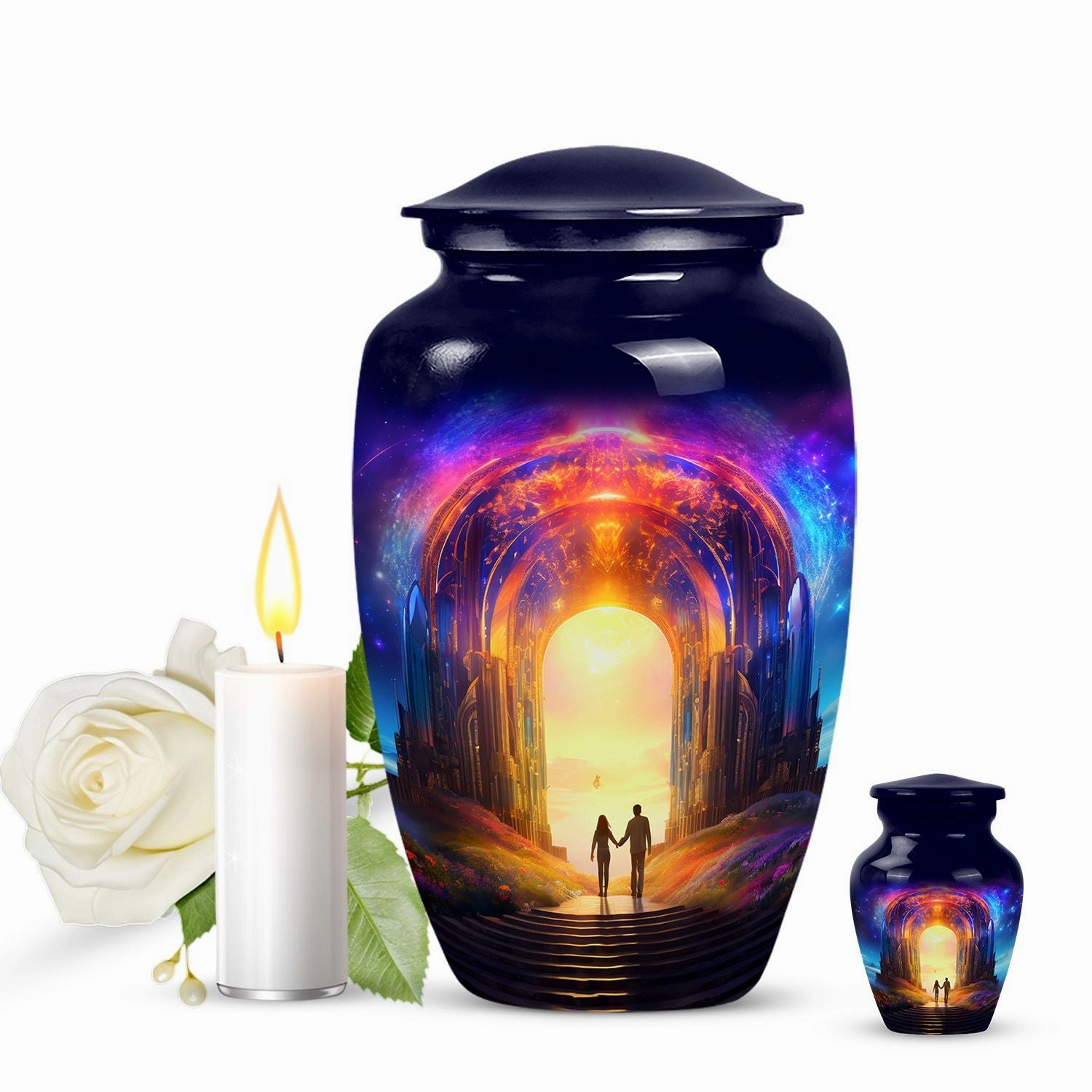 Soul Eternity - Supreme Couple Cremation Funeral Urn