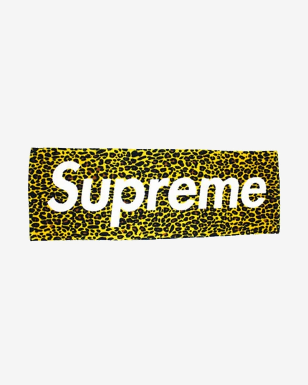 SUPREME 2009 LEOPARD YELLOW TOWEL