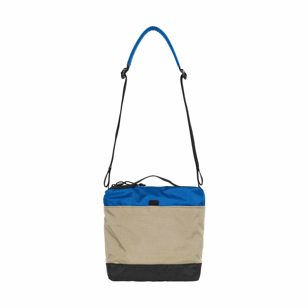 Supreme 3D Logo Shoulder Side Bag - Blue / Silver