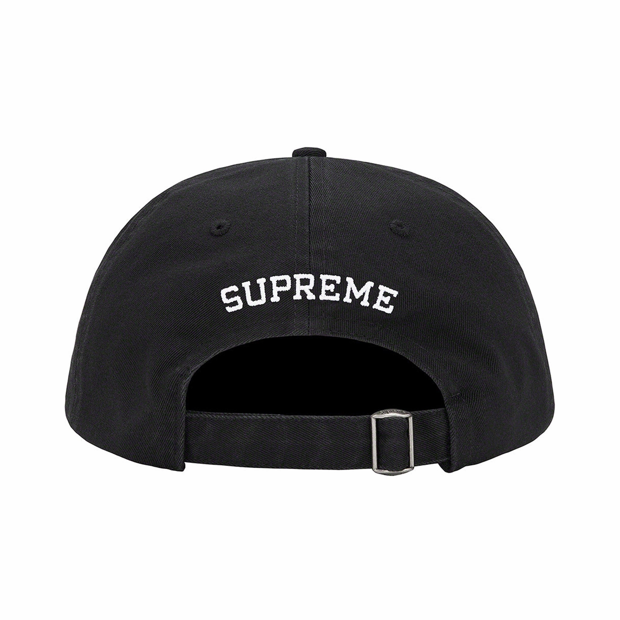 Supreme $ Patch 6-Panel Cap - Black