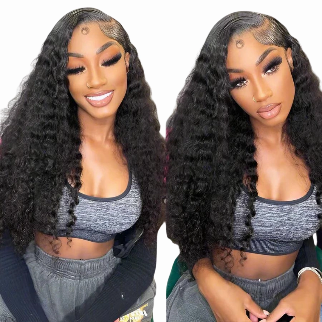 Supreme Celebrity Grade 100% Unprocessed Raw Human Hair Wig - WATER WAVE 16-30 inches
