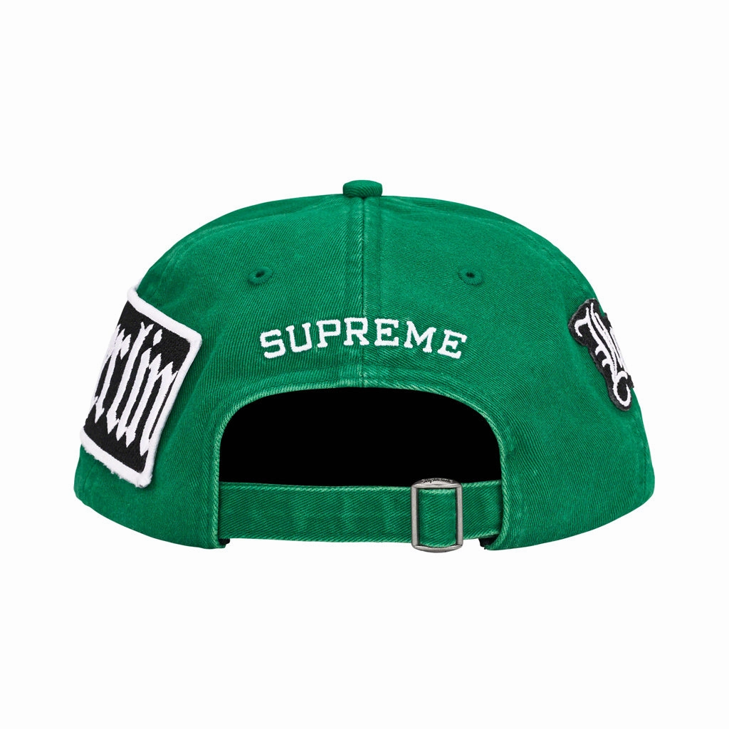 Supreme City Patches 6-Panel Cap - Green