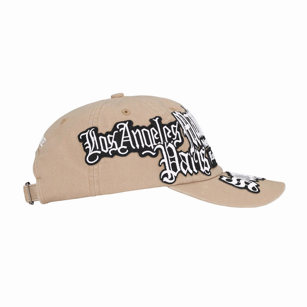 Supreme City Patches 6-Panel Cap - Khaki