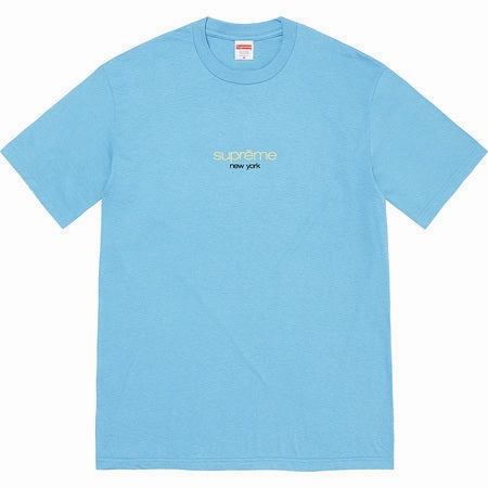 Supreme Classic Logo Tee Slate