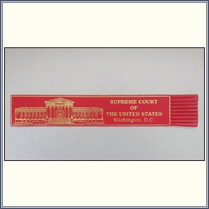 Supreme Court Building Leather Bookmarks