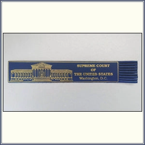 Supreme Court Building Leather Bookmarks