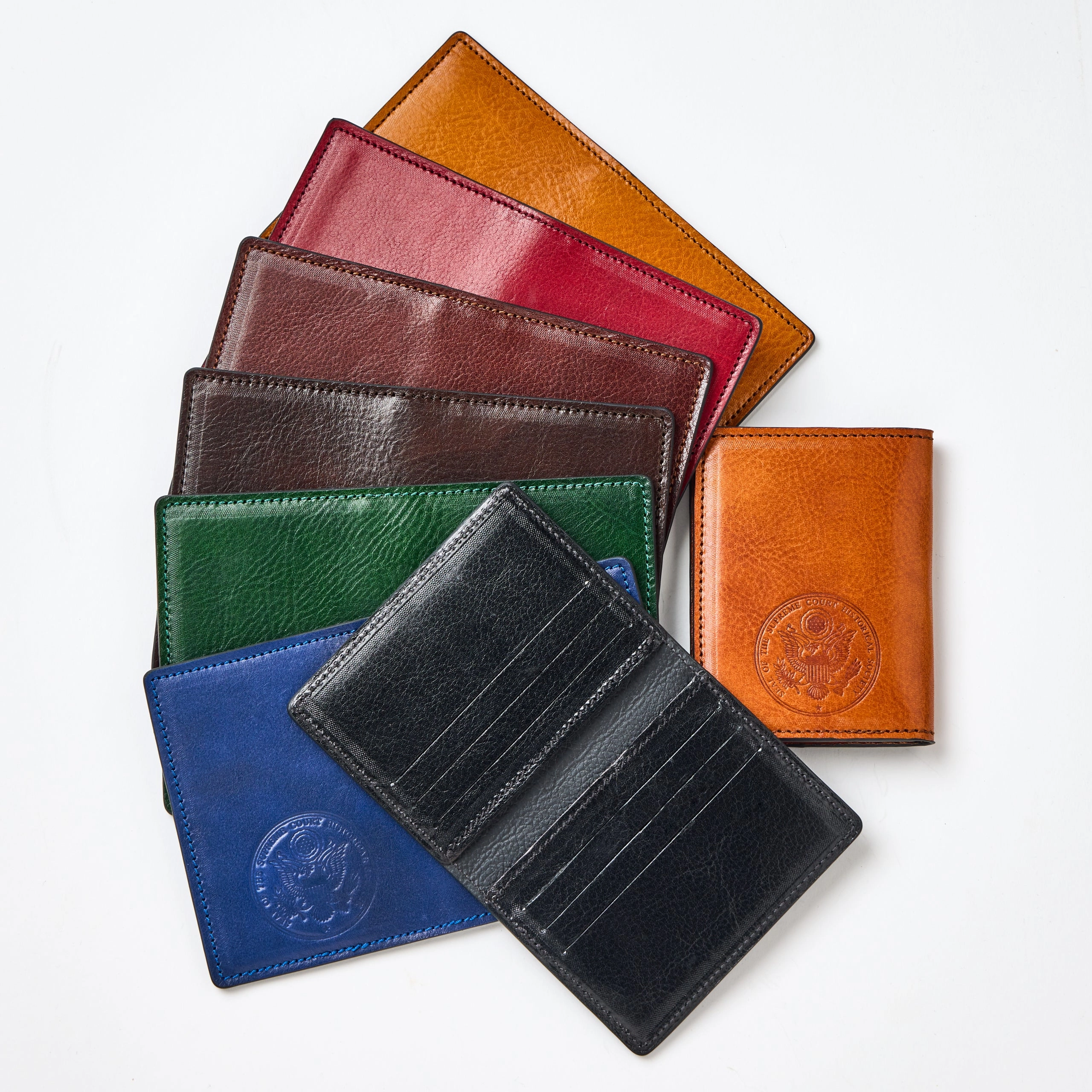 Supreme Court Italian Leather Bifold Wallet