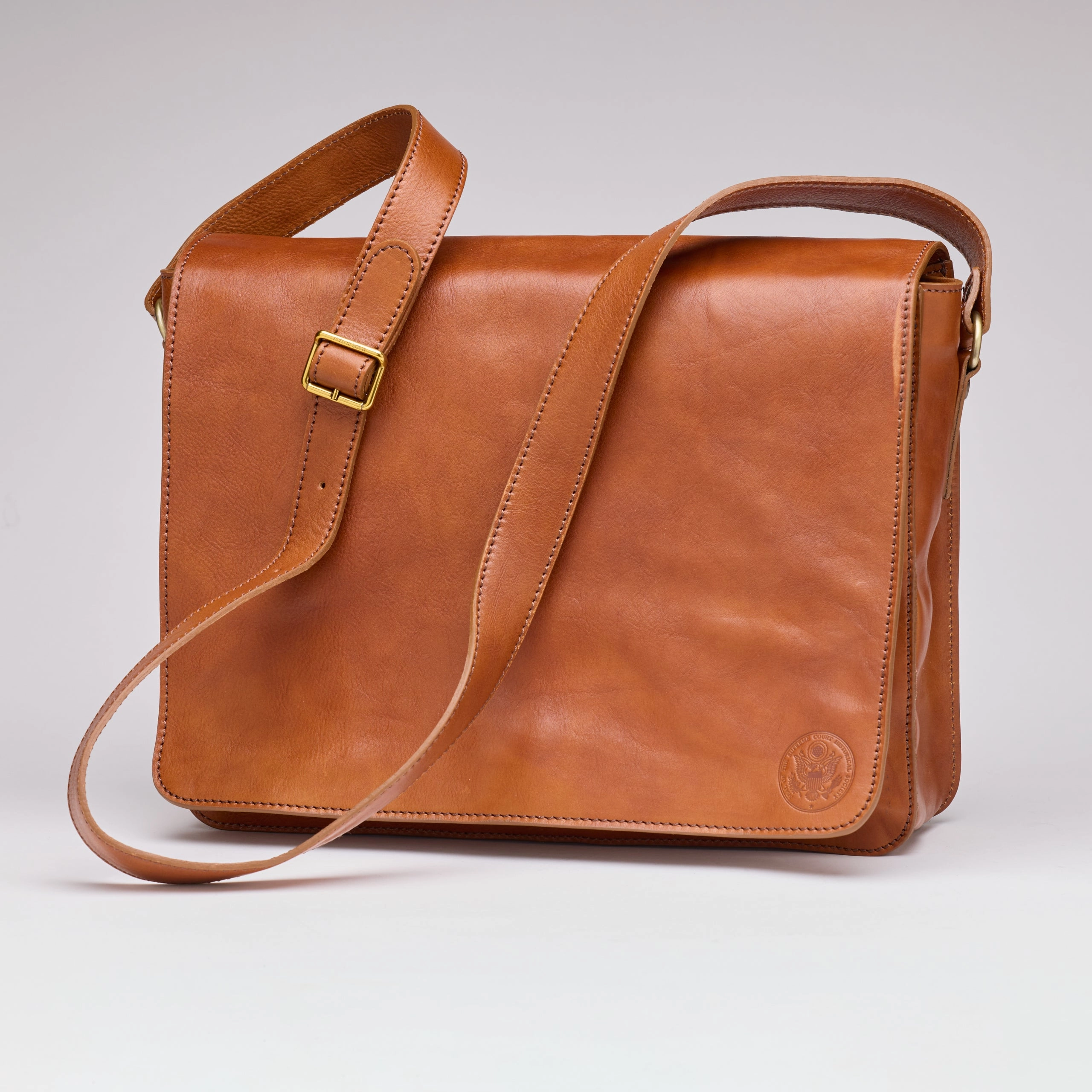 Supreme Court Italian Leather Shoulder Bag