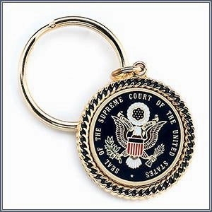 Supreme Court Seal Keychain