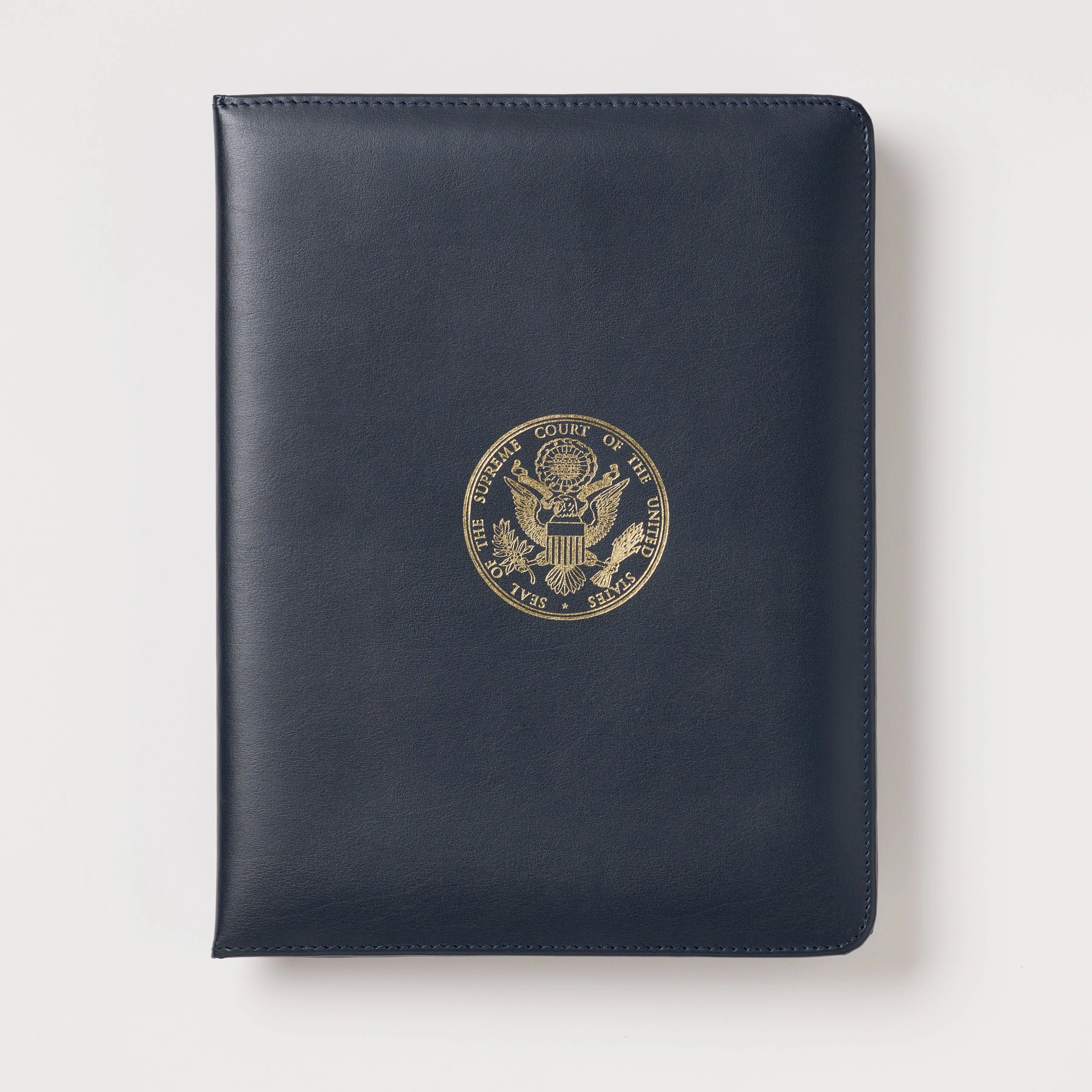 Supreme Court Seal Leather Padfolio